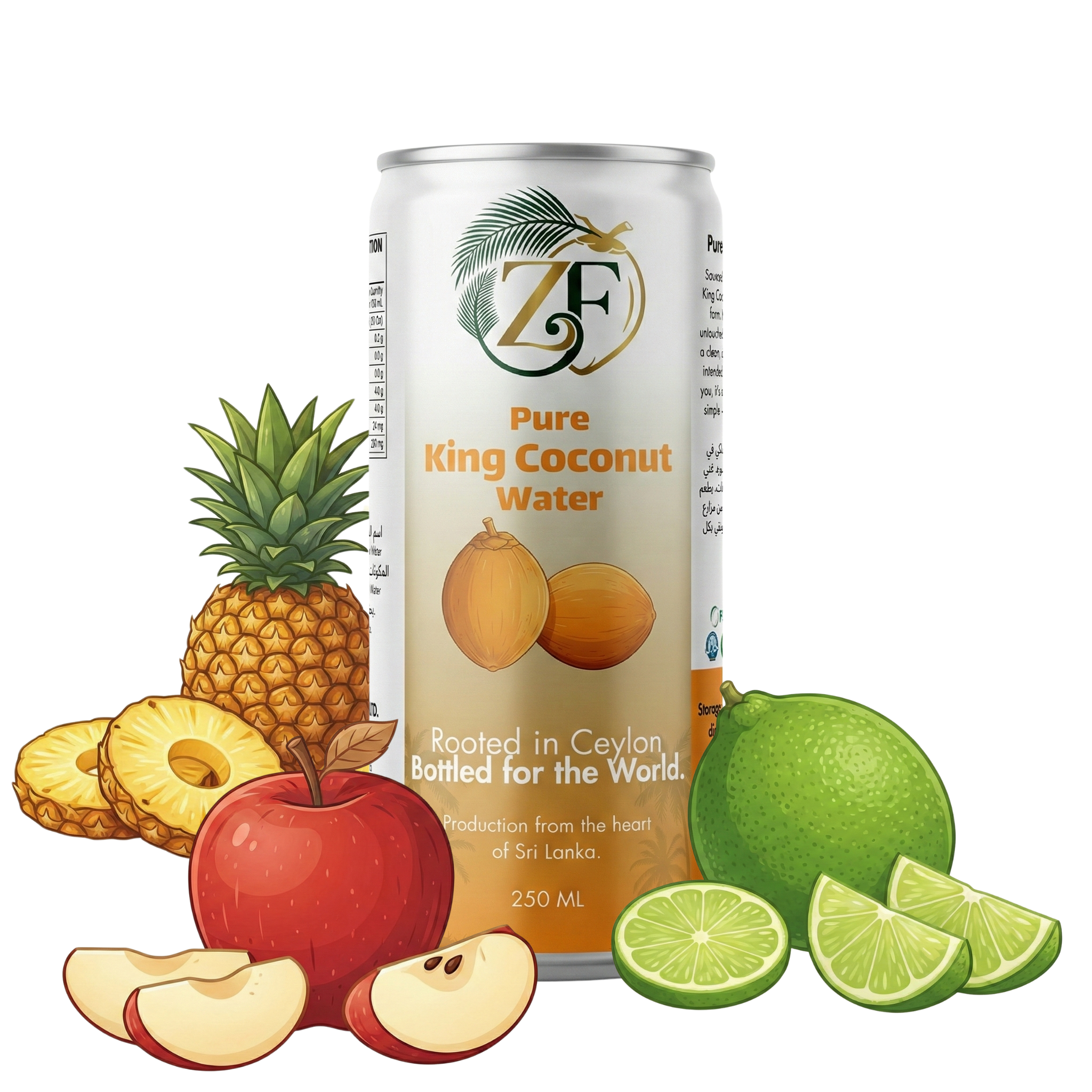 Zynex Freshness Premium King Coconut Water Bottle Export